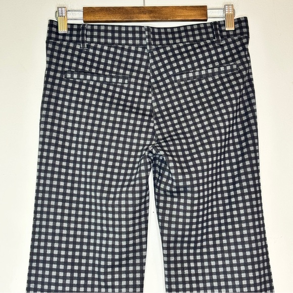Betabrand Dress Pant Yoga Pants Bootcut Black Gray Gingham Size S Petite NWT - Picture 9 of 11